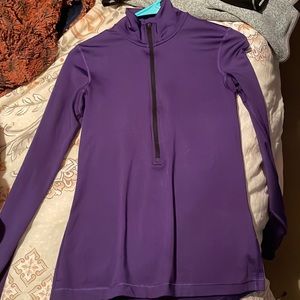 purple Nike half zip
